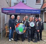 Barber Angels schneiden Haare in der Wärmestube des SKM Memmingen Sonntag 28.09.2025