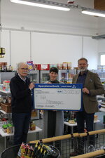 3000  Euro Spende von Josef Hebel GmbH & Co. KG Bauunternehmung